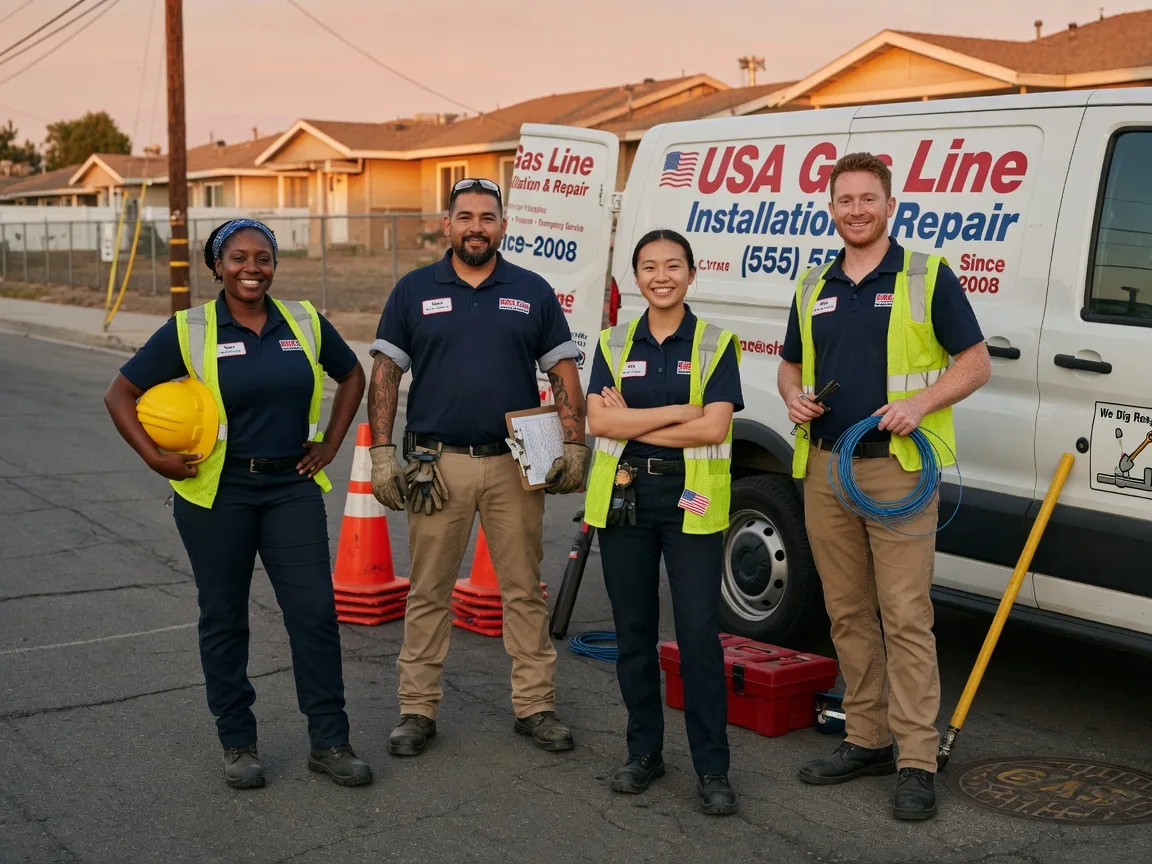 Gas Line Installation company in Pennville, IN