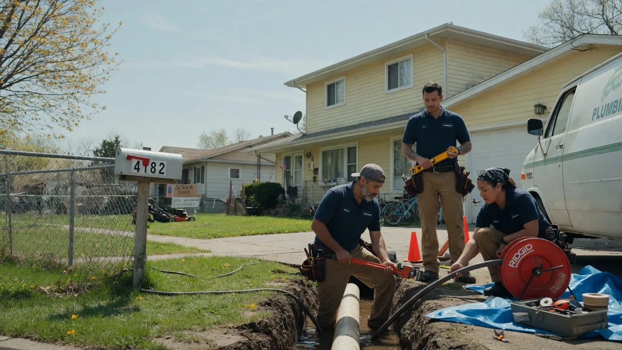 Gas Line Repair in Pennville, IN near me